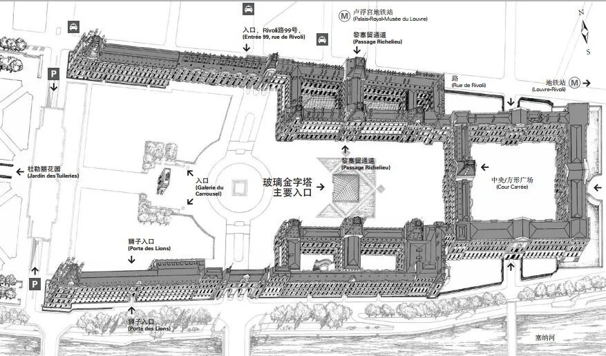 巴黎市区现有地铁多少条全长多少公里（巴黎卢浮宫靠近哪个地铁站）