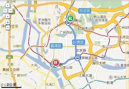 广州沙面怎么坐地铁去（广州沙面公园坐地铁怎么去）