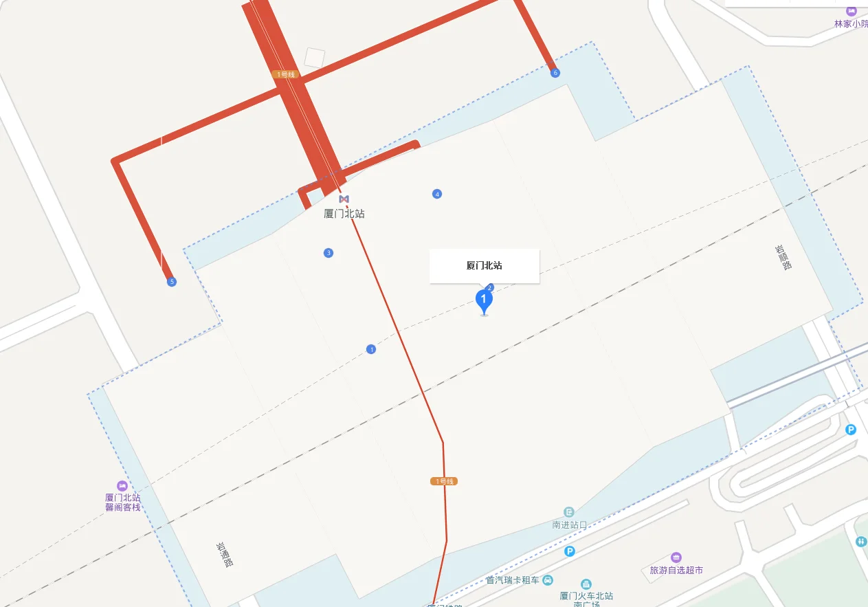 厦门地铁2号线坐哪一路车去火车站（厦门火车站怎么去地铁一号线）