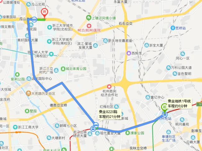 杭州东站怎么坐地铁1号线（杭州东站到多瑙河酒店地铁1号线）2