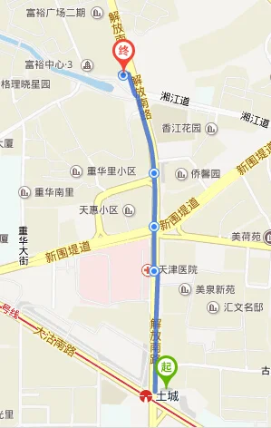 天津站去解放南路坐地铁几号线（天津地铁解放南路）