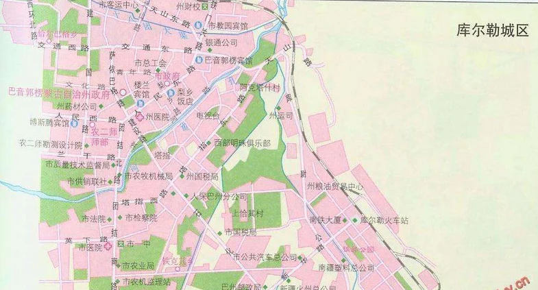 西安至库尔勒铁路图沿线各站停靠时间(库尔勒轨道交通图)2