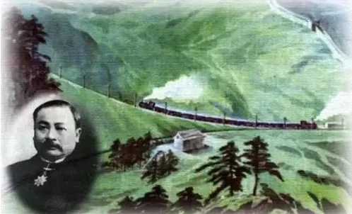 主持设计和修筑我国第一条铁路干线——京张铁路的杰出工程师是（    ）    A．魏源  B．詹天佑  C．严复（主持修建京张铁路的工程师）