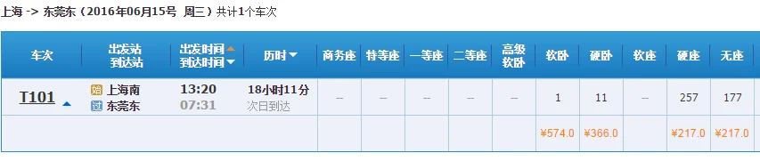 高铁从上海到广东东莞耗时多少（上海到东莞高铁）