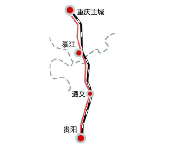 我国超高速铁路什么时候开建（渝贵铁路提速）6