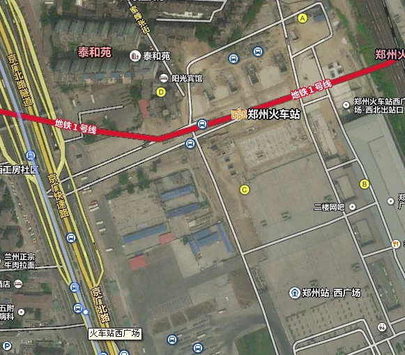 郑州火车站地铁口在哪(郑州地铁火车站哪个出口可以乘车)3