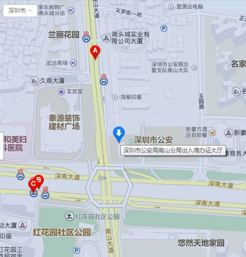 深圳东站到南山高新派出所怎样做地铁（南山派出所在南山地铁站那个出口）