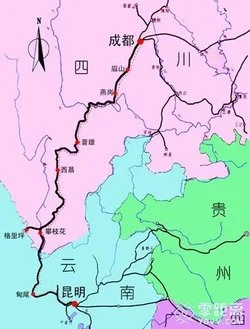 成昆铁路西线复线是高铁吗（成昆高铁复线）3