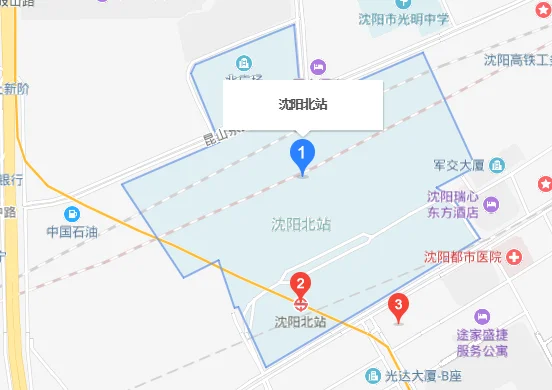 沈阳高铁站在哪(沈营高铁)7