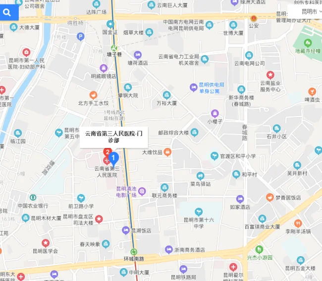 昆明第三人民医院地铁站（甘美医院地铁站是哪个出口）2