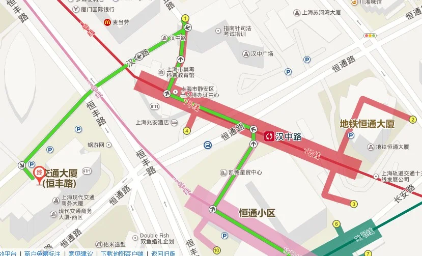 上海地铁1号线汉中路站换13号线需出站换乖吗（13号地铁汉中路出口）2