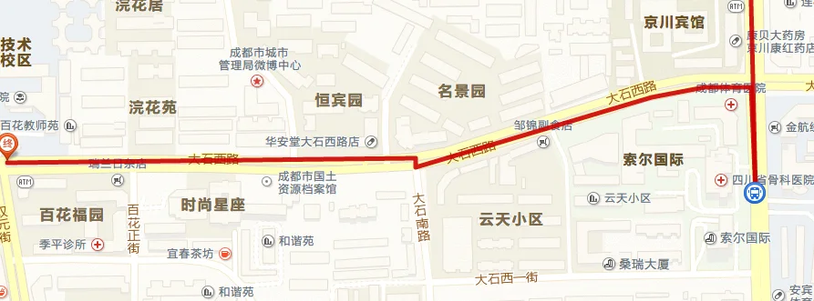成都市大石西路56号坐那趟地铁最近（成都大石西路有地铁）2