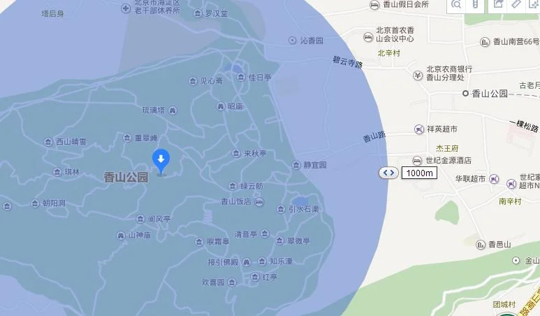 香山离哪个地铁站最近（香山离哪一站地铁站近）