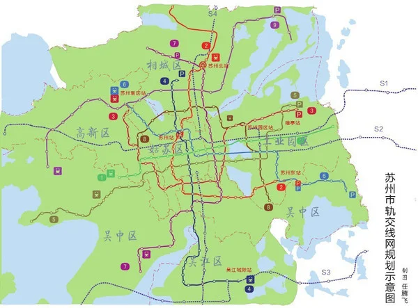 苏州一共有几条地铁线路呢（苏州地铁9线路图）