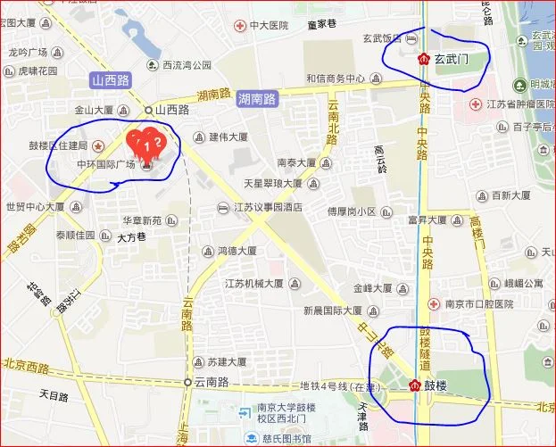 广州市中环广场坐地铁几号线(中环码地铁几号出口)2