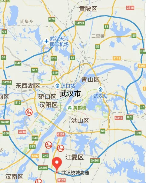 武汉已经开通的地铁距离蔡甸高速入口最近的地铁站是哪一站(武汉绕城高速附近地铁)