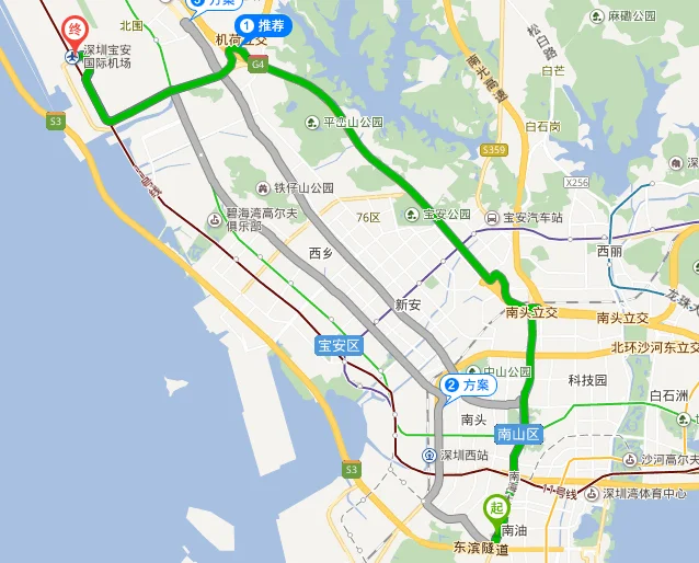 深圳宝安机场到蛇口线的海上世界坐地铁怎么走(海上世界到深圳机场地铁多久)2