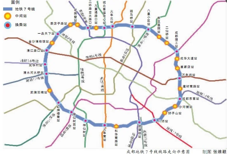 成都地铁路线(成都地铁神仙树西站)6
