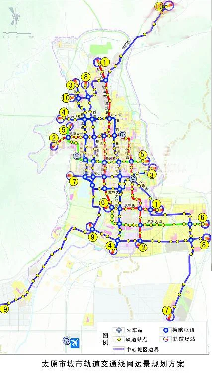 北京地铁六号线线路图(太原地铁6号线线路图)2