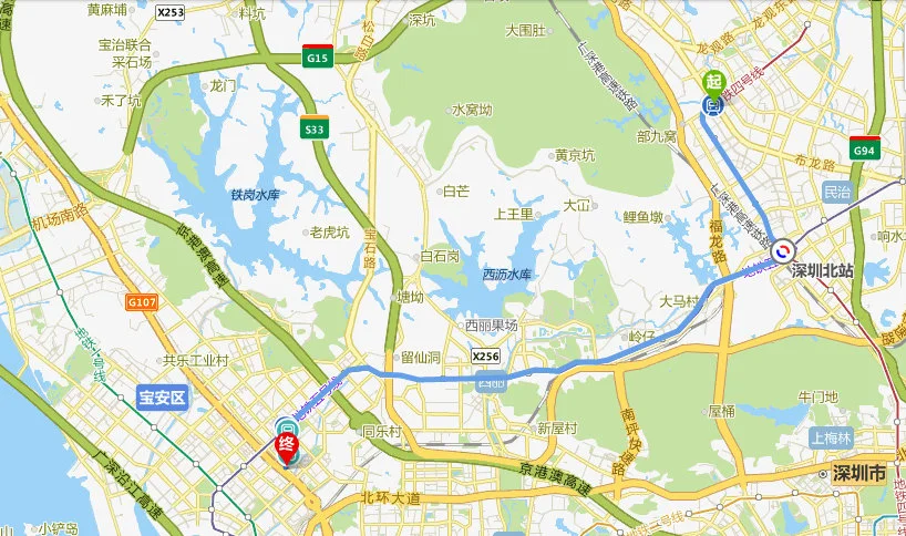 深圳北到龙胜地铁站有多远（龙胜地铁站去深圳市区玩近吗）