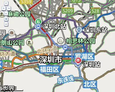 深圳地铁有几路线(深圳站几号线地铁)2