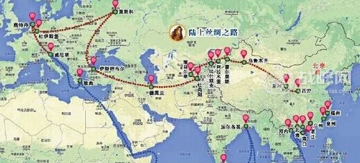 中欧铁路运输能到欧洲哪几个城市（中欧铁路地图）2