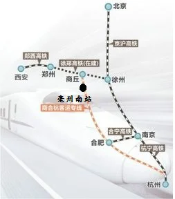 商杭高铁亳州至阜阳段是怎么规划的 商杭高铁阜阳段至亳州段线路走向是怎么样的是和京九铁路紧贴建设吗（亳州高铁站规划图）