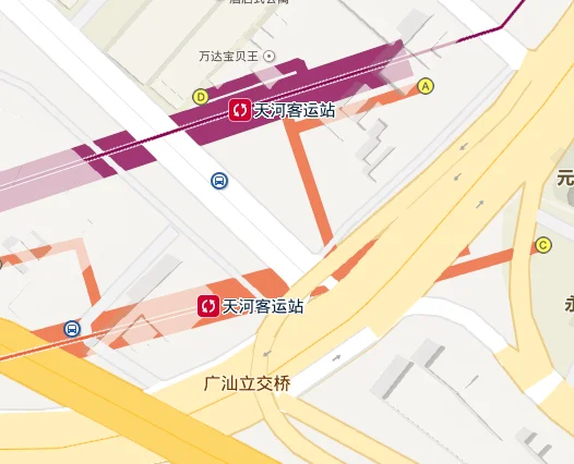 广州地铁6号线二期香雪站出入口在哪（广州地铁6号线有什么出口）3