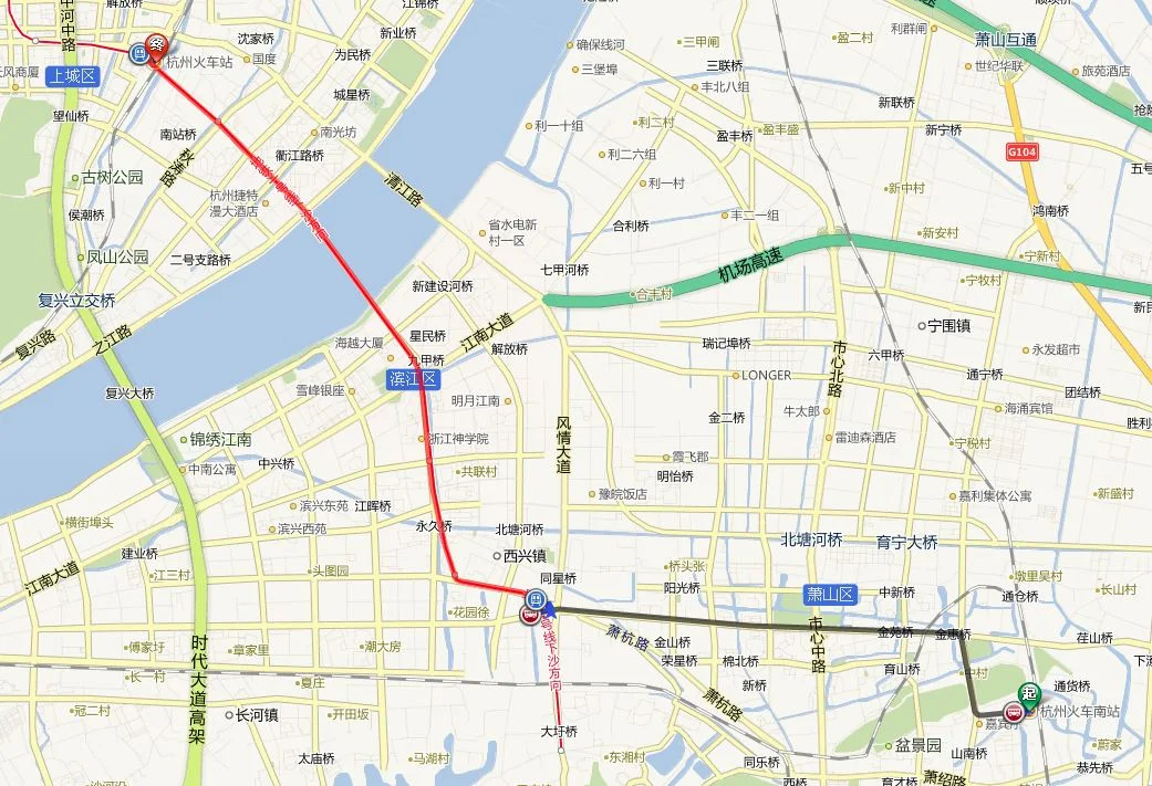 杭州动车南站到杭州火车站坐几号线地铁（杭州南到杭州站怎么坐地铁）