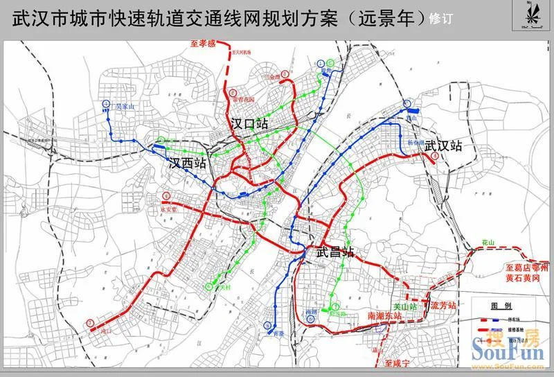 经过武汉的铁路有哪些（武汉环城铁路）2