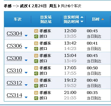 武汉城际列车到孝感东有几班车(孝感到武汉城际铁路)1