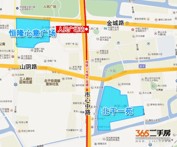 杭州地铁二号线详细线路(杭州地铁2号线一期工程中标)2