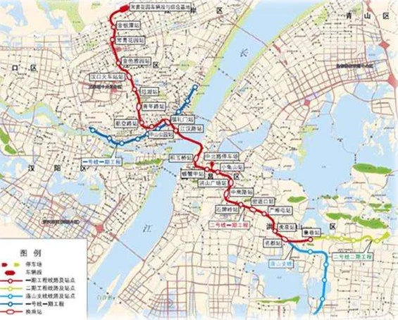 武汉地铁2号线为什么不直接到机场里面（武汉轨道交通2号线通机场）2
