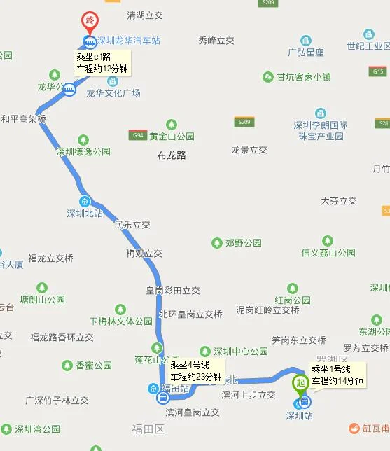 从深圳火车站坐几号地铁到龙华（深圳龙华坐几号地铁站）2