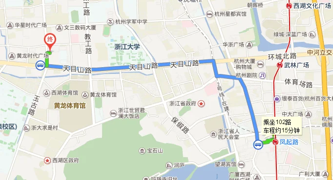 杭州地铁复兴路去学院路怎么坐(杭州学院路地铁站位置)3