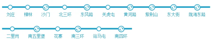 郑州的地铁一号线最晚一班几点（郑州地铁21号规划图）2