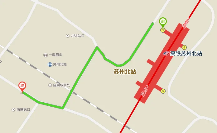 苏州站和苏州北站哪个可以坐地铁四号(苏州北站在哪个地铁站)1