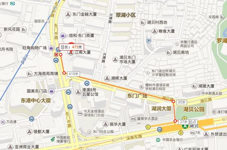 深圳深南万科里近那个地铁站（找茶离湖贝地铁站多远）1