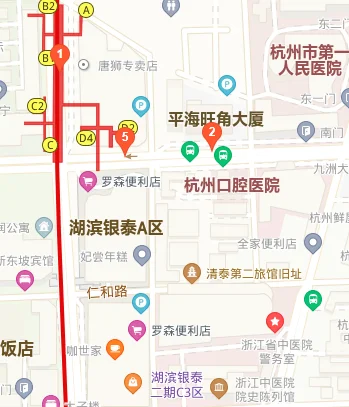 萧山地铁一号线坐到浙江省中医院要哪儿下车（浙江中医院地铁出口）