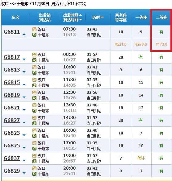 武汉到十堰高铁将近要4个小时跟以前动车差不多速度了（武汉到十堰高铁）