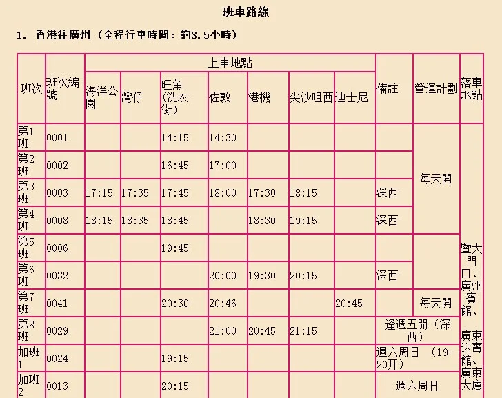 深圳机场中港通巴士能到香港观塘吗（香港金鸡广场地铁站）