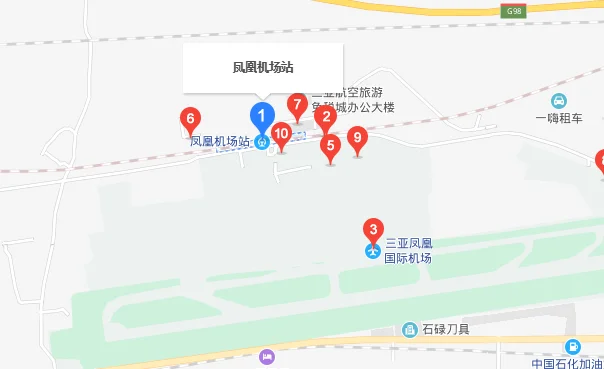 三亚凤凰机场到三亚高铁站(三亚凤凰机场到高铁站)2