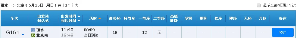 中国哪些城市有高铁(丽水到北京高铁)