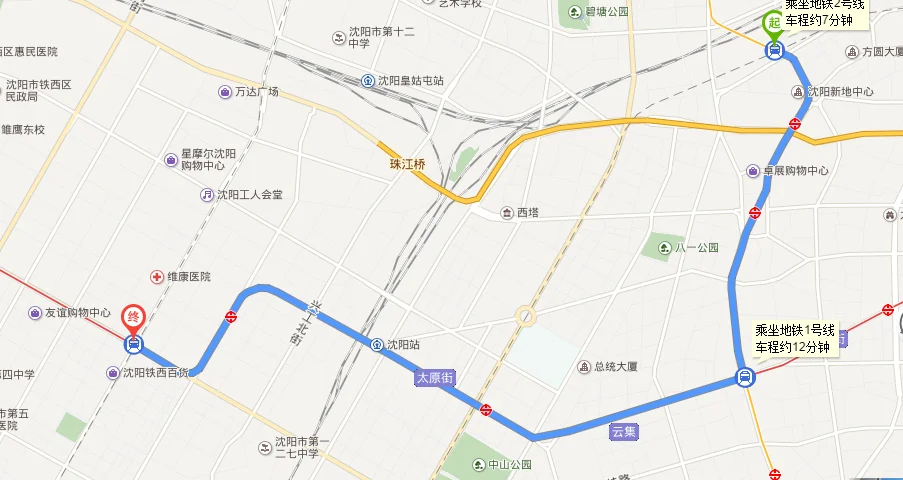 沈阳北站到铁西广场怎么走(沈阳北到铁西广场地铁多钱)1