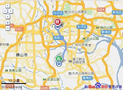 广州地铁1号线路线图(广州地铁1号线线路)3