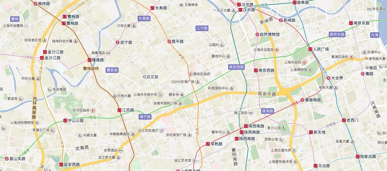 乘坐地铁2号线去上海的南京东路步行街应该到人民广场和南京东路中的哪一站下车(上海南京路哪里下地铁站)