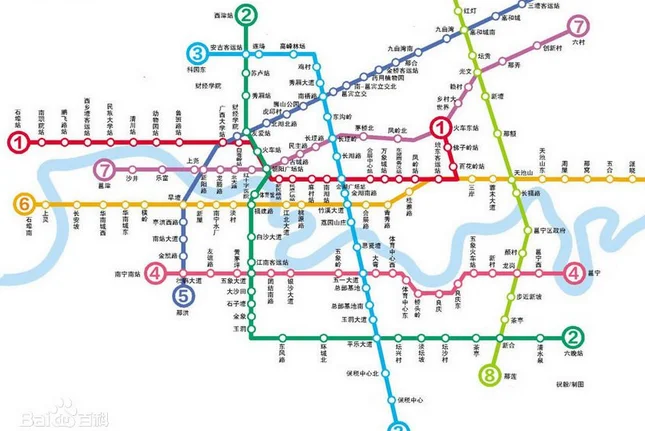 南宁地铁一号线什么时候全线开通请说具体的时间（南宁地铁1号线站点时间表）4