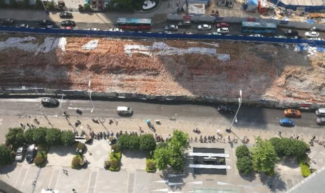 杭州地铁运营时间（杭州地铁留下站施工结束）1