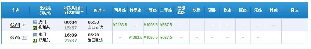 虎门高铁站开通了到哪些城市的路线（虎门到郑州高铁）