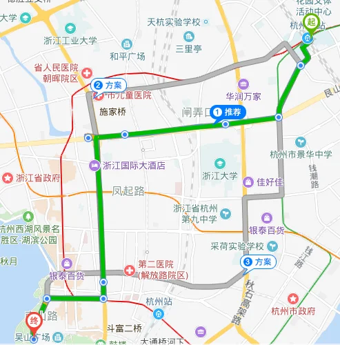 杭州地铁6号线建成后可以去往哪几个景点了(杭州地铁景色)2